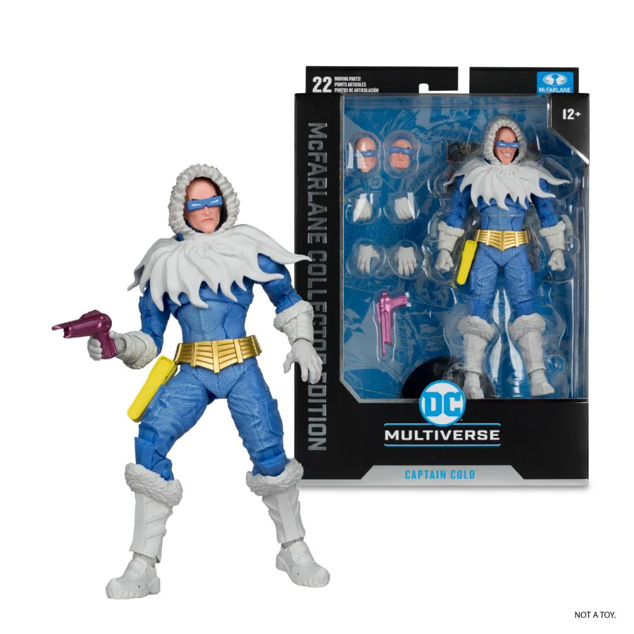 DC Comics - Captain Cold #30 Mcfarlane Collector Edition 7" Figure - Image 2