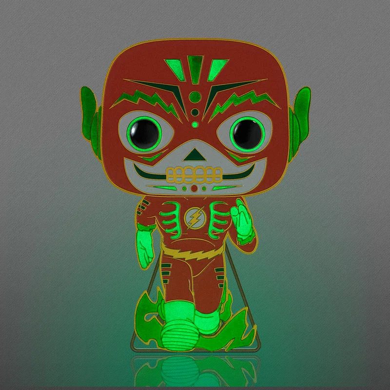 DC Comics - Flash Day of Dead 4" Pop! Pin - Image 2
