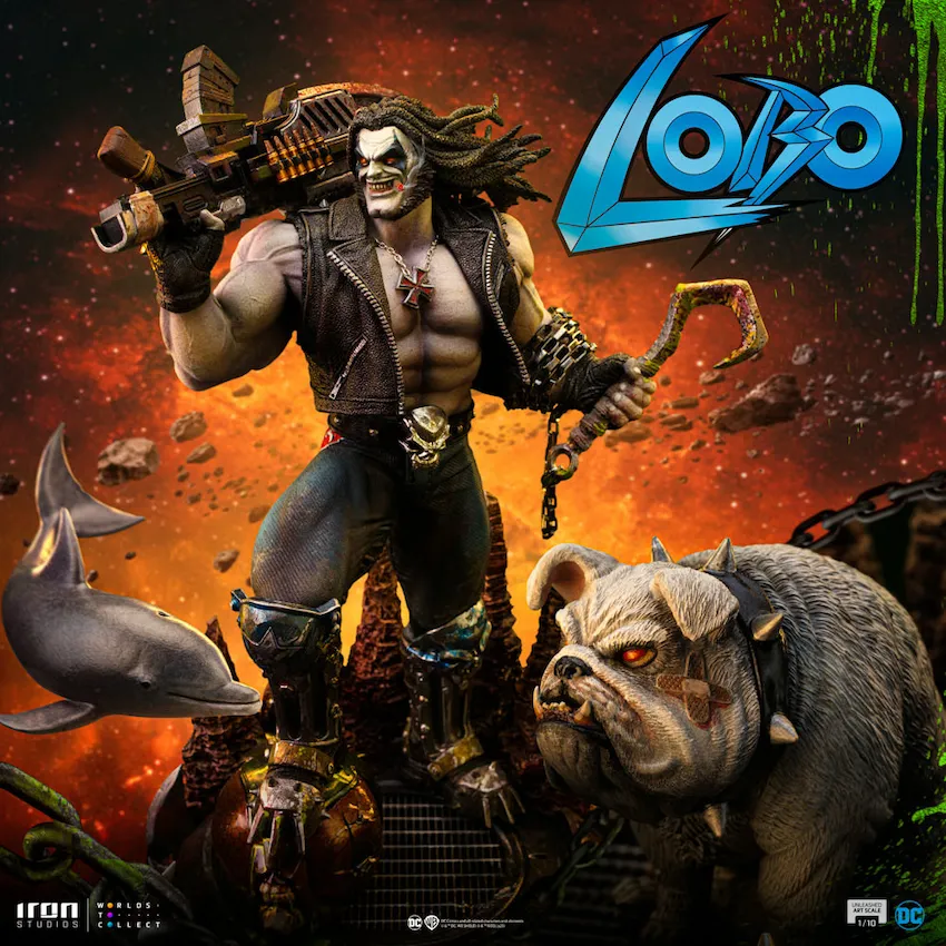 DC Comics - Lobo Unleashed 1:10 Scale Statue - Image 2