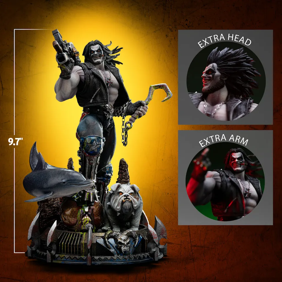 DC Comics - Lobo Unleashed 1:10 Scale Statue - Image 3