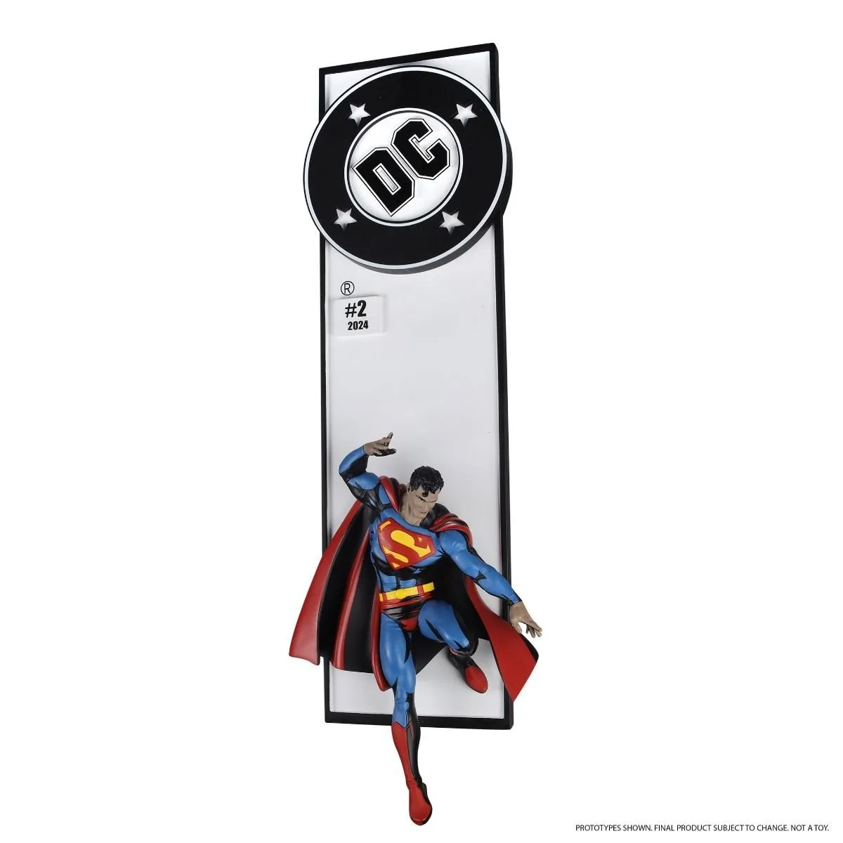 DC Comics - Superman Comic Corner Box 1:10 Scale Resin Wall Art Statue - Image 3