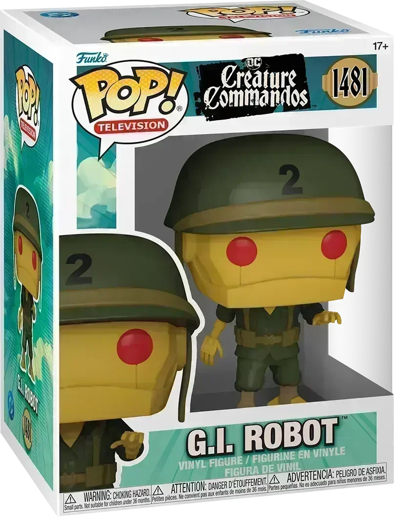 DC: Creature Commandos - G.I. Robot Pop! Vinyl - Image 3