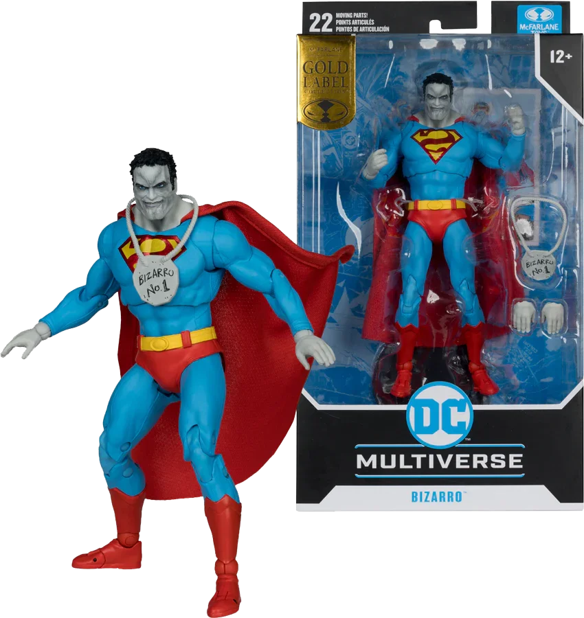 DC Multiverse - Bizzaro Classic (Chase Version) 7" Figure - Image 2