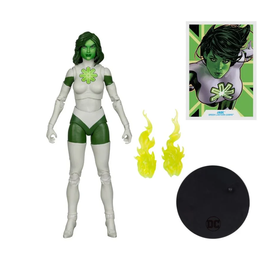 DC Multiverse - Jade Green Lantern Corps (Chase Version) 7" Figure - Image 6