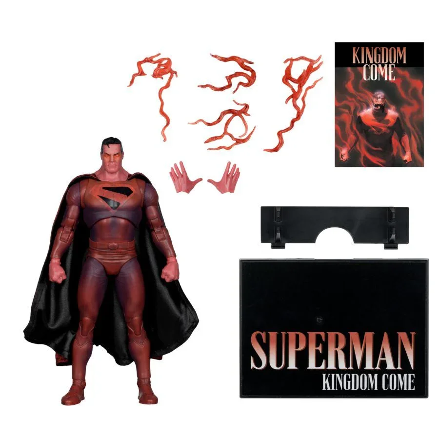DC Multiverse - Superman Cover Recreations (Kingdom Come) (Gold Label) 7" Figure - Image 8