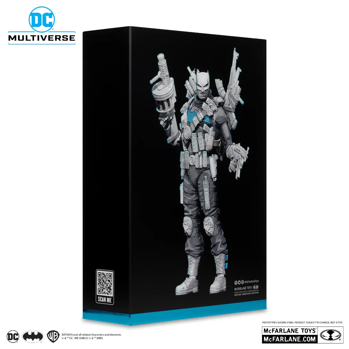 DC Multiverse - The Grim Knight B&W With Accent Gold Label 7" Figure - Image 10