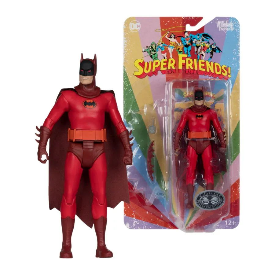 DC - Super Friends Batman (Universe of Evil) 6" Retro Figure [Chase Version] - Image 5