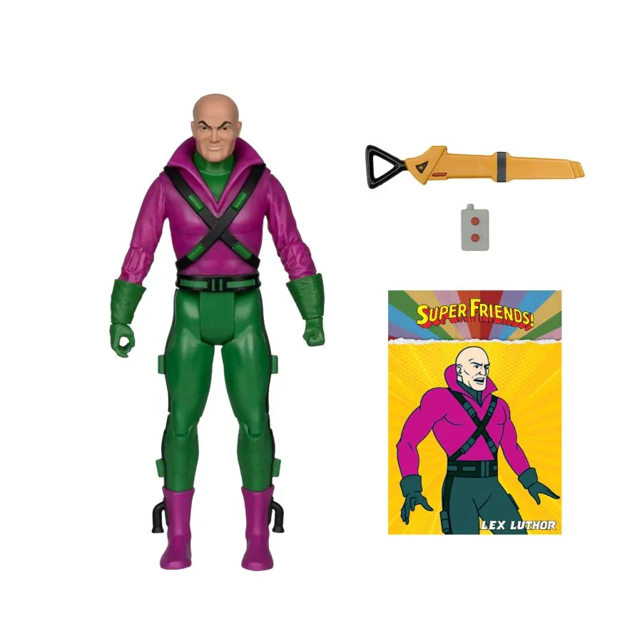 DC Comics - Super Friends Lex Luthor 6" Retro Figure - Image 6
