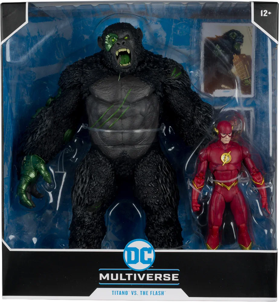 DC Comics - The Flash Vs Titano 7" Megafig 2-Pack - Image 10