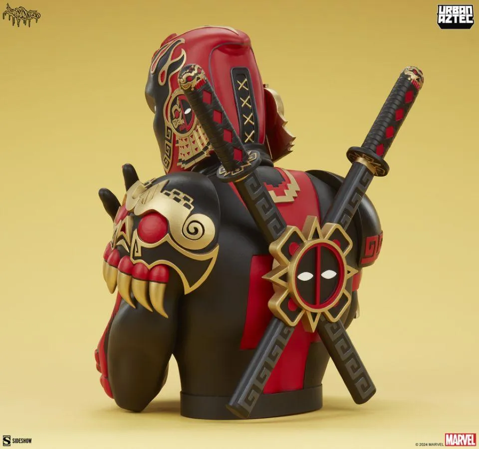 Deadpool - Aztec Designer Bust by Jesse Hernandez - Image 7