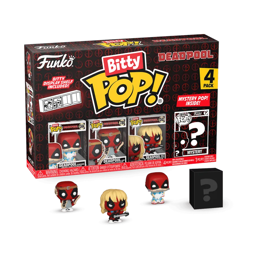 Deadpool - Sleepover Bitty Pop! 4 -Pack - Image 4