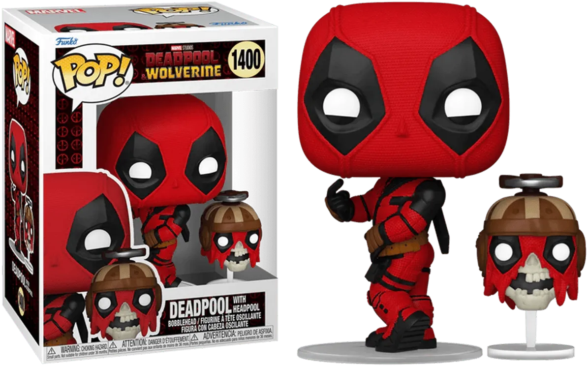 Deadpool & Wolverine (2024) - Deadpool with Headpool Pop! Vinyl