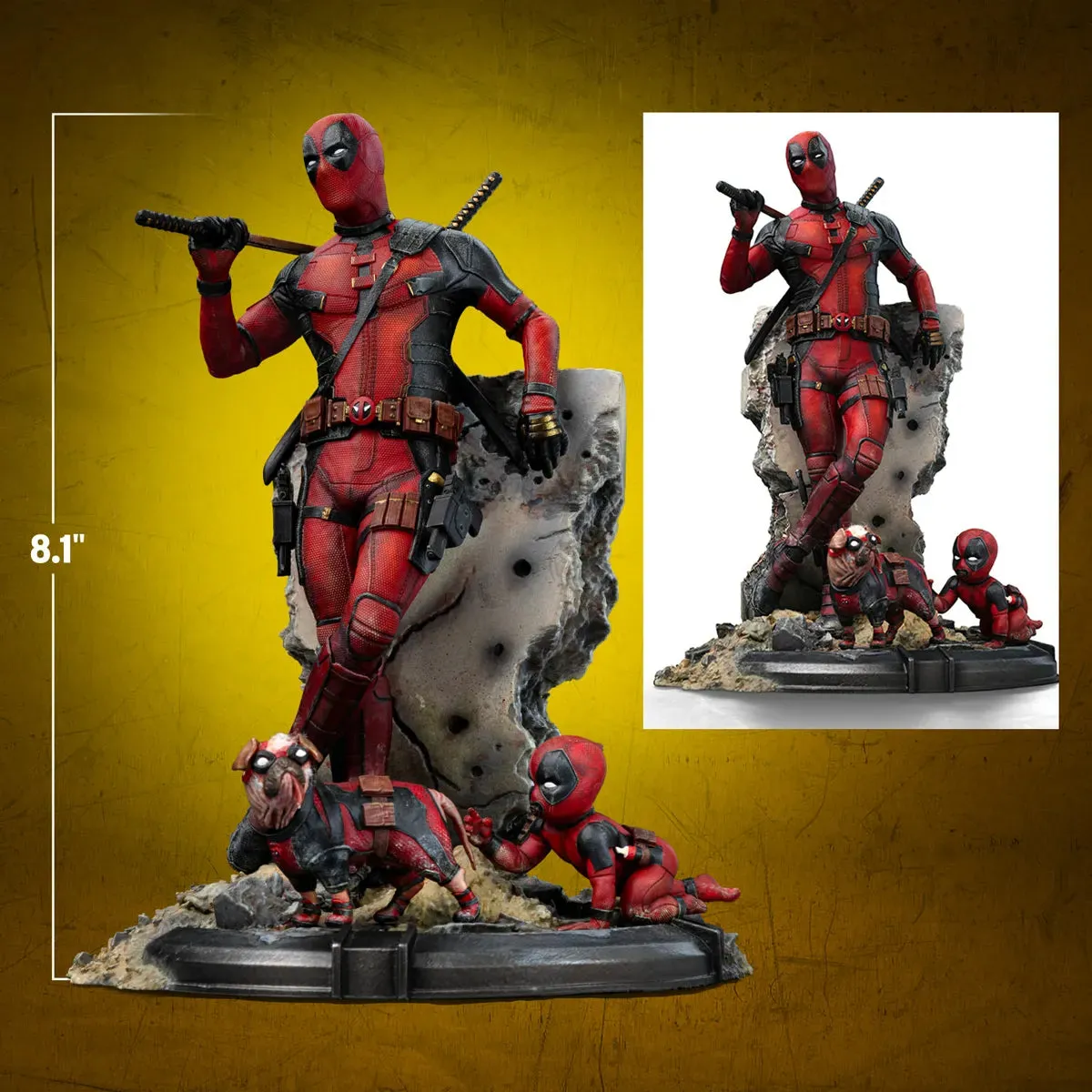 Deadpool & Wolverine - Deadpool 1:10 Statue - Image 4
