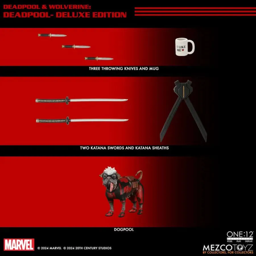 Deadpool & Wolverine - Deadpool One:12 Collective Action Figure - Image 7