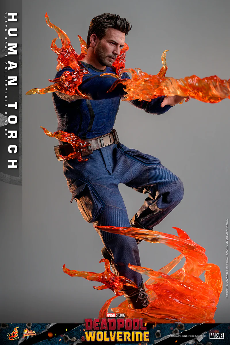 Deadpool & Wolverine - Human Torch 1:6 Scale Collectable Action Figure - Image 11