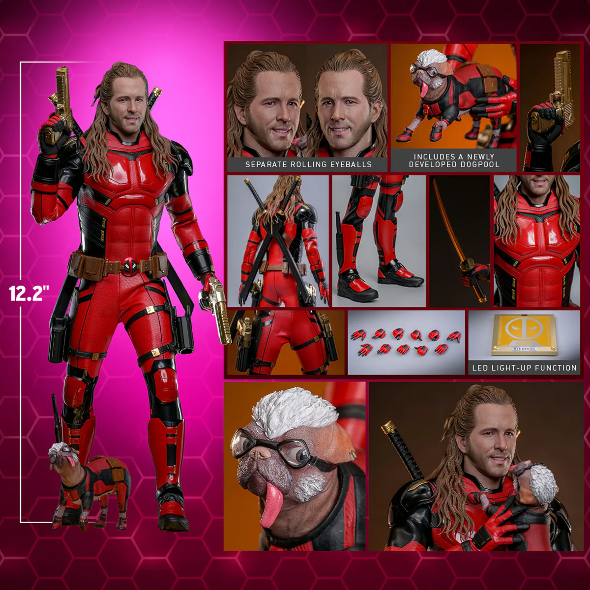 Deadpool & Wolverine - Nicepool 1:6 Scale Collectable Action Figure - Image 3