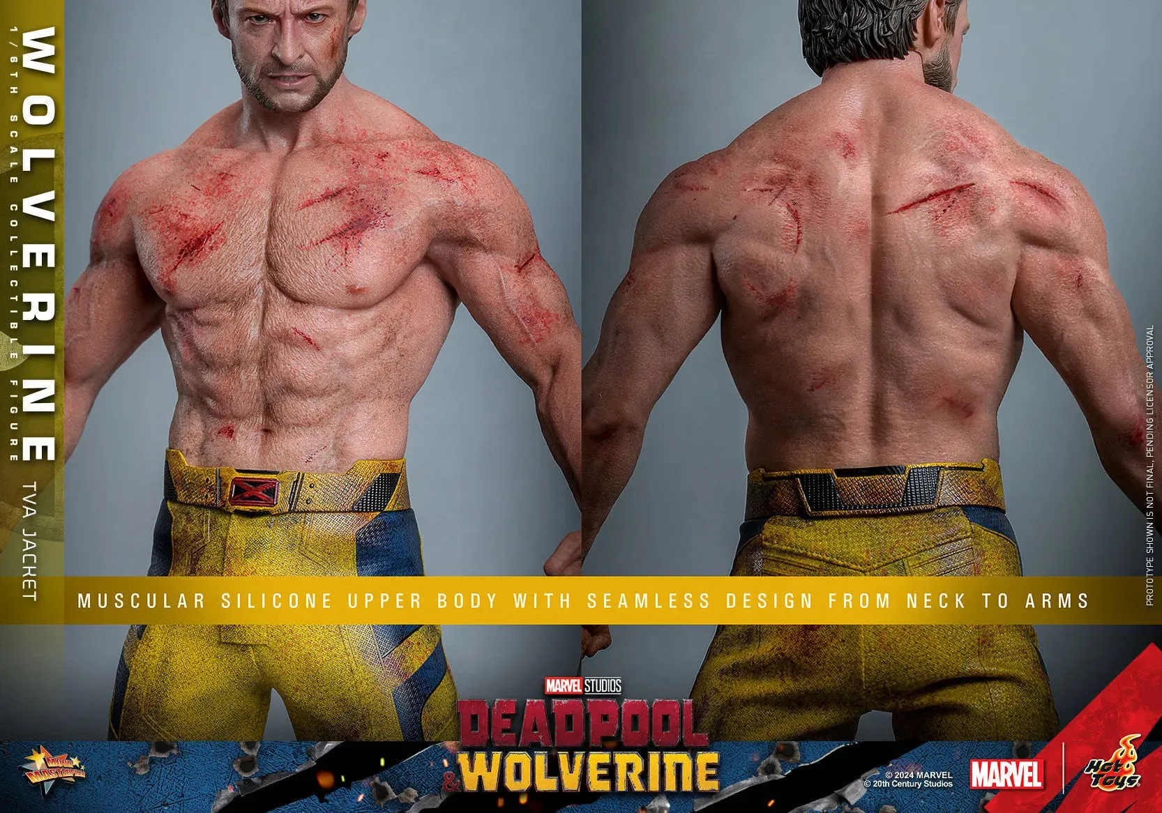 Deadpool & Wolverine - Wolverine (TVA Jacket) 1:6 Scale Collectable Action Figure - Image 19