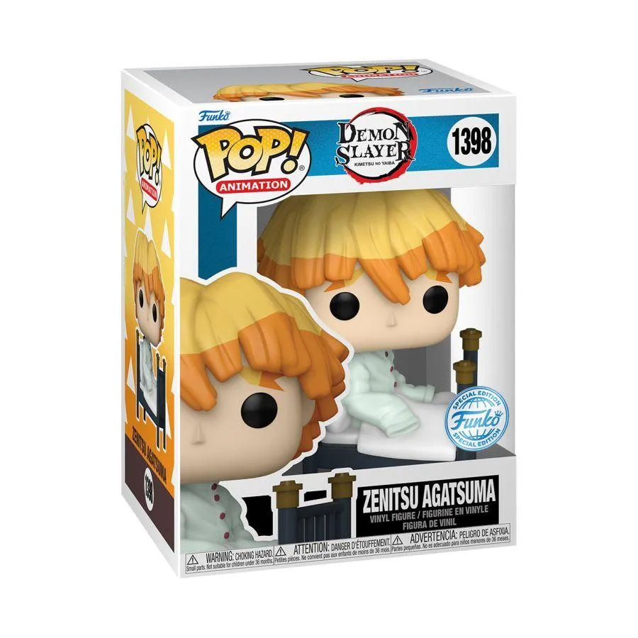 Demon Slayer - Zenitsu Recovering US Exclusive Pop! Vinyl [RS] - Image 3