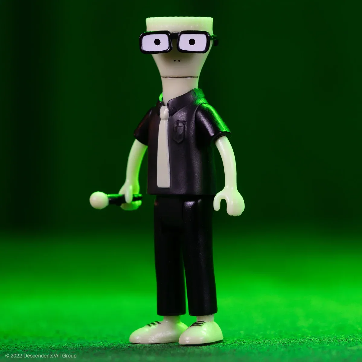 Descendents - Hypercaffium Spazzinate Milo Glow In The Dark ReAction 3.75" Action Figure - Image 2