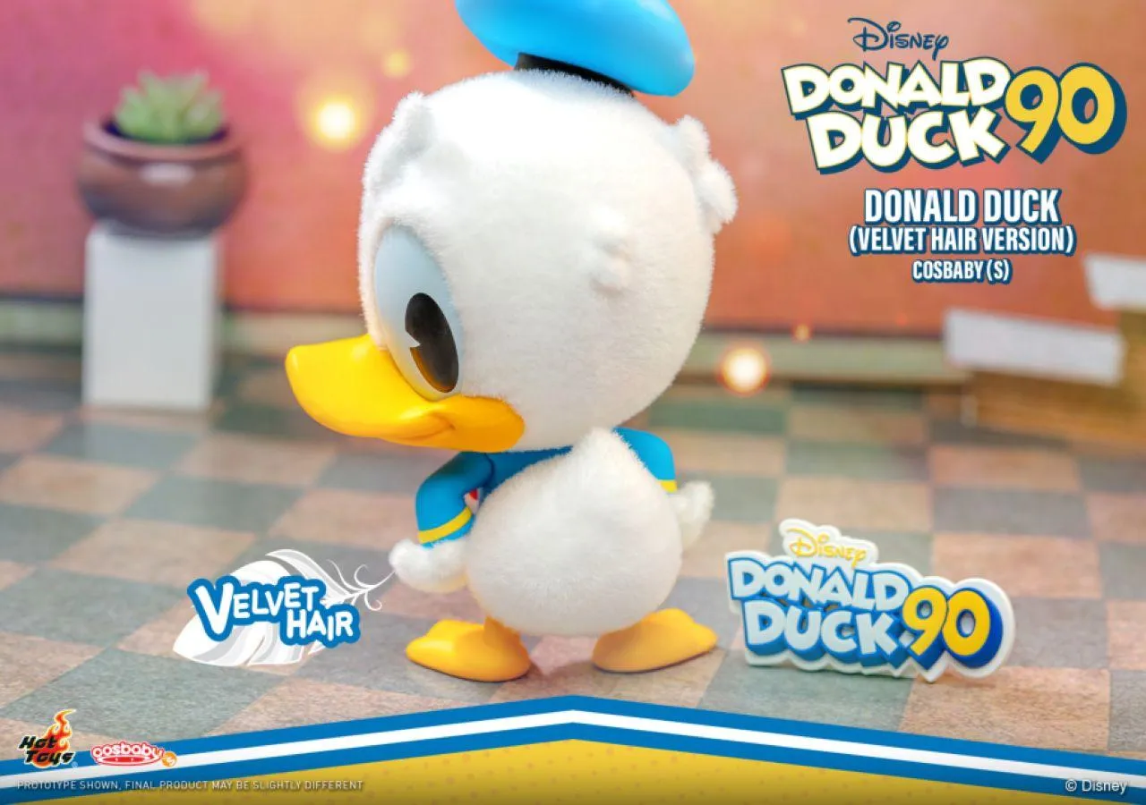 Disney - Donald Duck (Velvet Hair Version) Cosbaby - Image 3