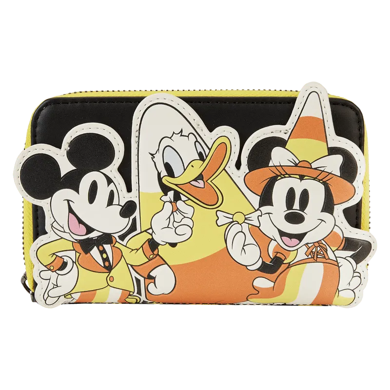 Disney - Mickey & Friends Candy Corn Zip Around Wallet