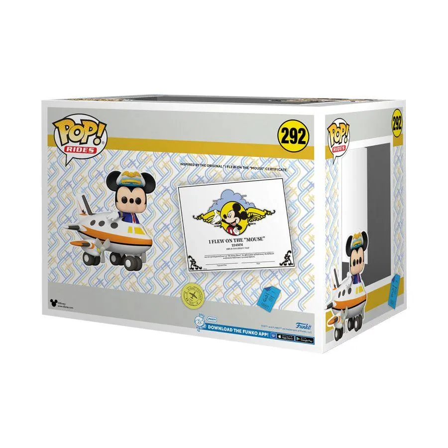 Disney - Mickey with Plane D23 US Exclusive Pop! Ride [RS] - Image 2