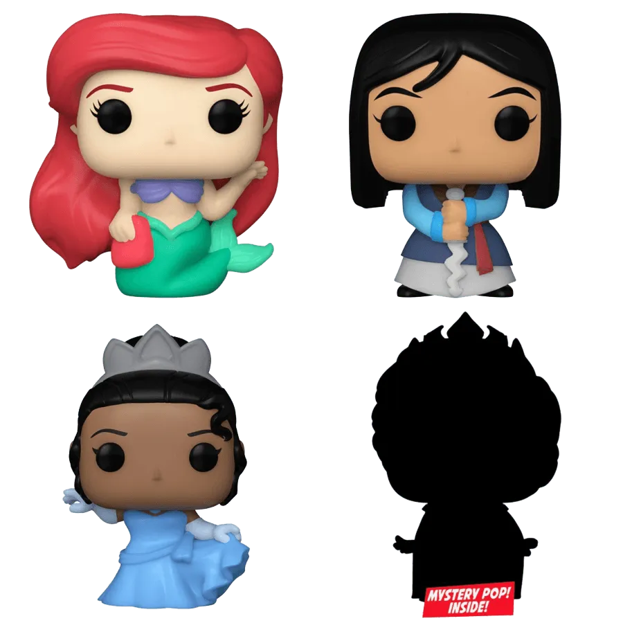 Disney Princess - Ariel Bitty Pop! 4-Pack - Image 2