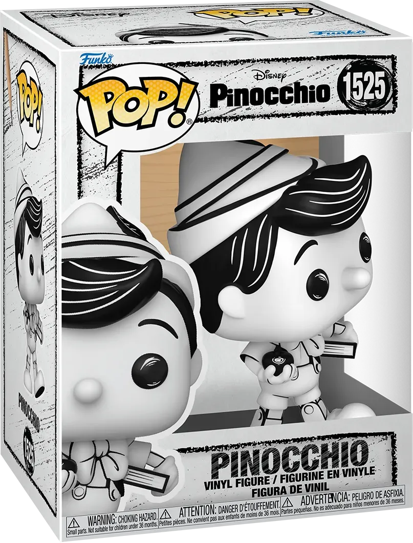 Disney: Sketched - Pinocchio Pop! Vinyl - Image 3