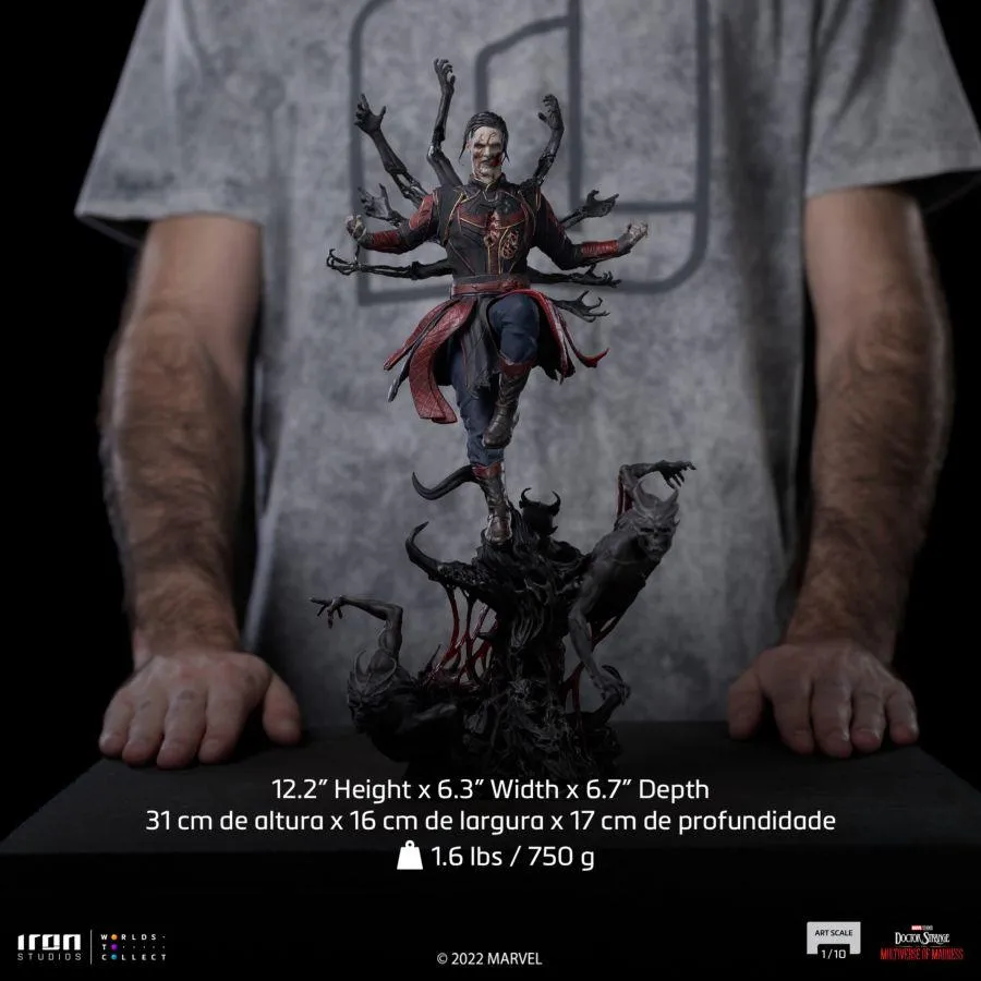 Doctor Strange 2: Multiverse of Madness - Dead Strange 1:10 Scale Statue - Image 11