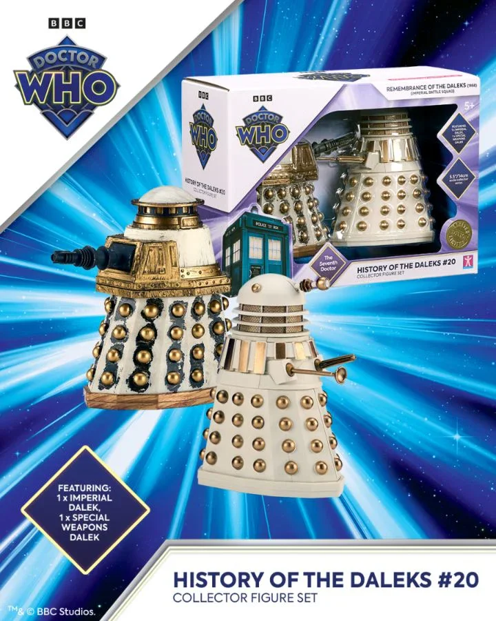Doctor Who - History of the Daleks Collector Figure Set #20 - Image 3