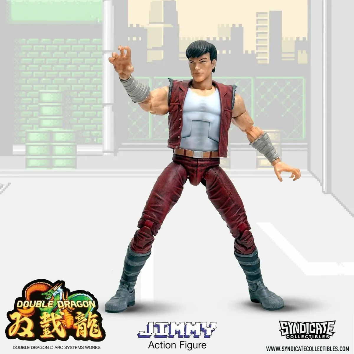 Double Dragon - Jimmy 7'' Deluxe Figure - Image 4