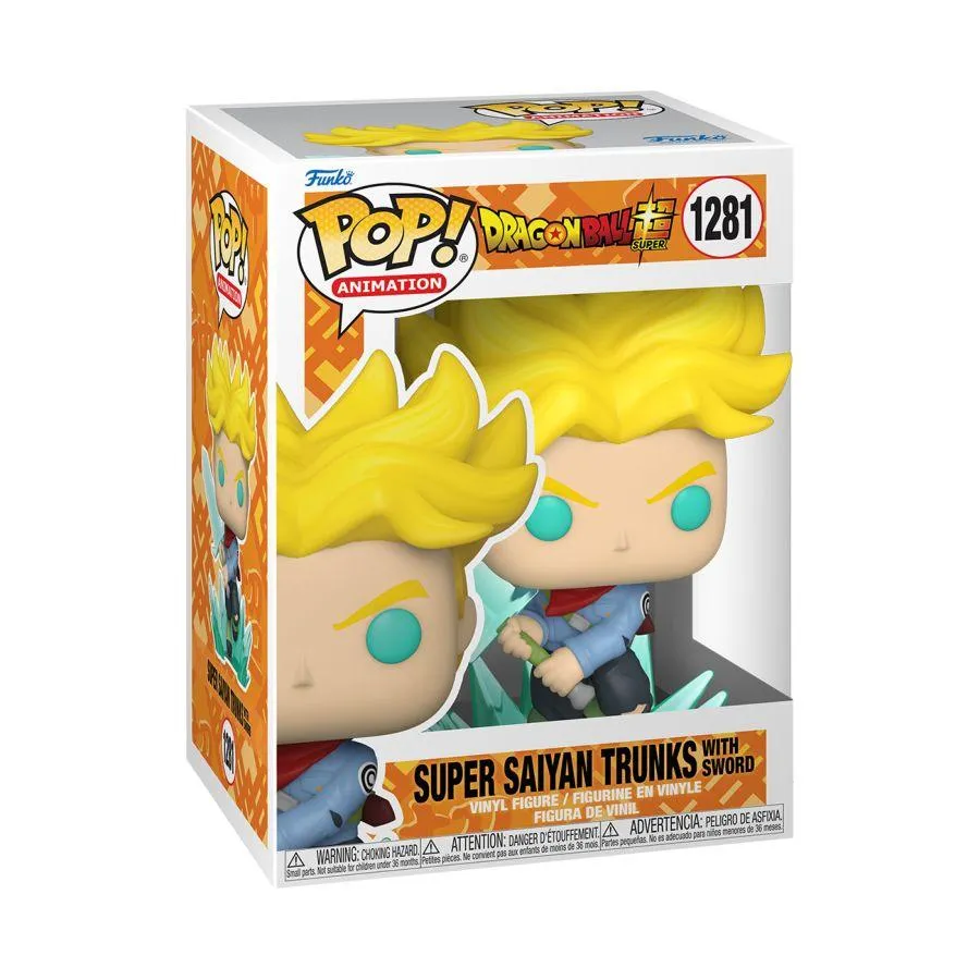 Dragon Ball Super - Super Saiyan Trunks with Spirit Sword Pop! Vinyl - Image 4
