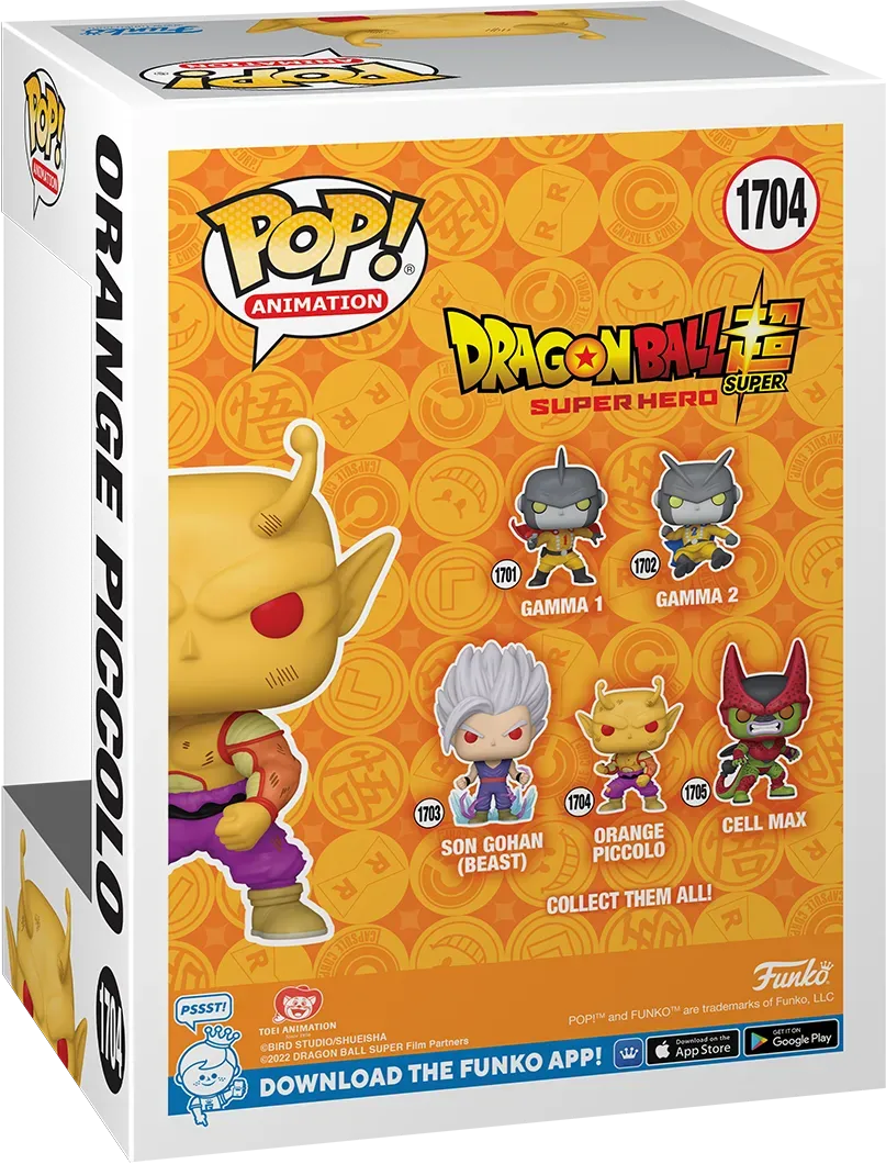 Dragon Ball Super: Super Hero - Orange Piccolo Pop! Vinyl - Image 4