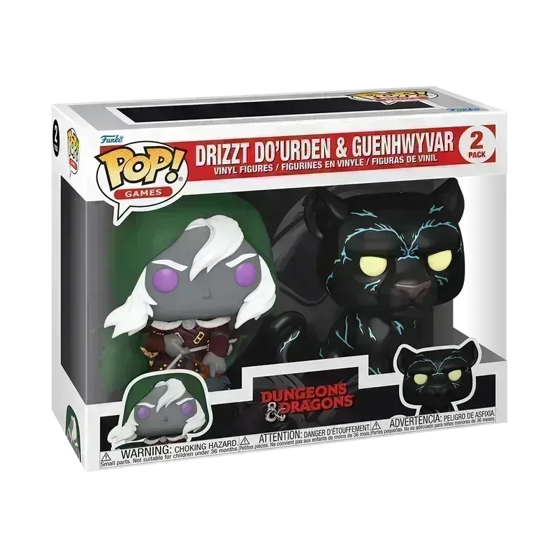 Dungeons & Dragons - Drizzt Do'Urden & Guenhwyvar Pop! Vinyl 2-Pack - Image 3