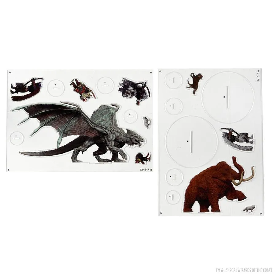 Dungeons & Dragons - Icons of the Realms Icewind Dale 2D Young Adult White Dragon - Image 2