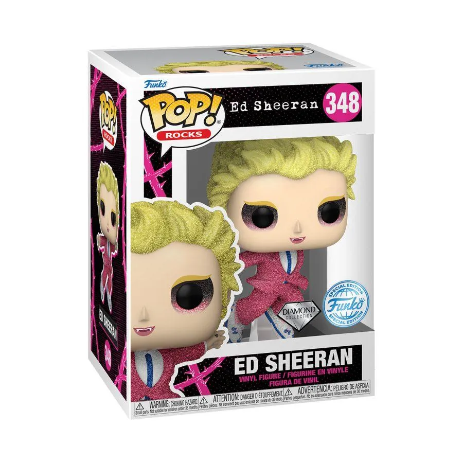 Ed Sheeran - Bad Habits US Exclusive Diamond Glitter Pop! Vinyl [RS] - Image 3
