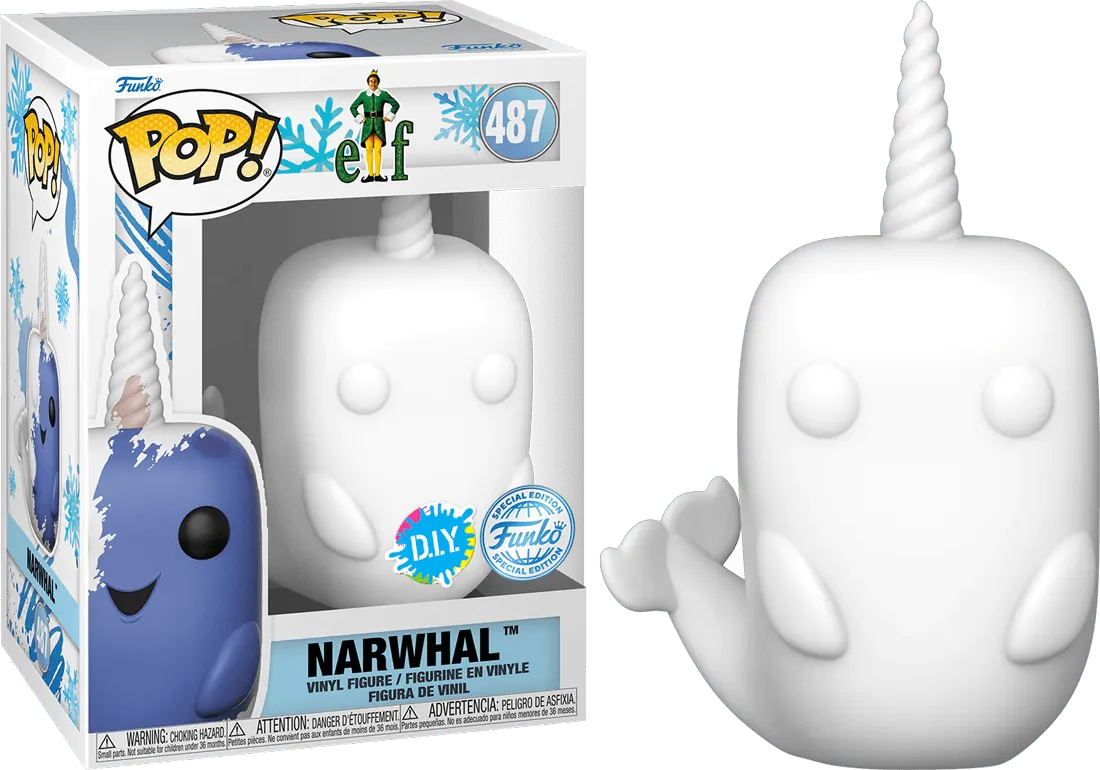 Elf - Narwhal US Exclusive DIY Pop! Vinyl [RS]