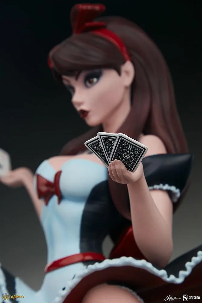 Fairytale Fantasies - Alice in Wonderland Game of Hearts Statue - Image 17