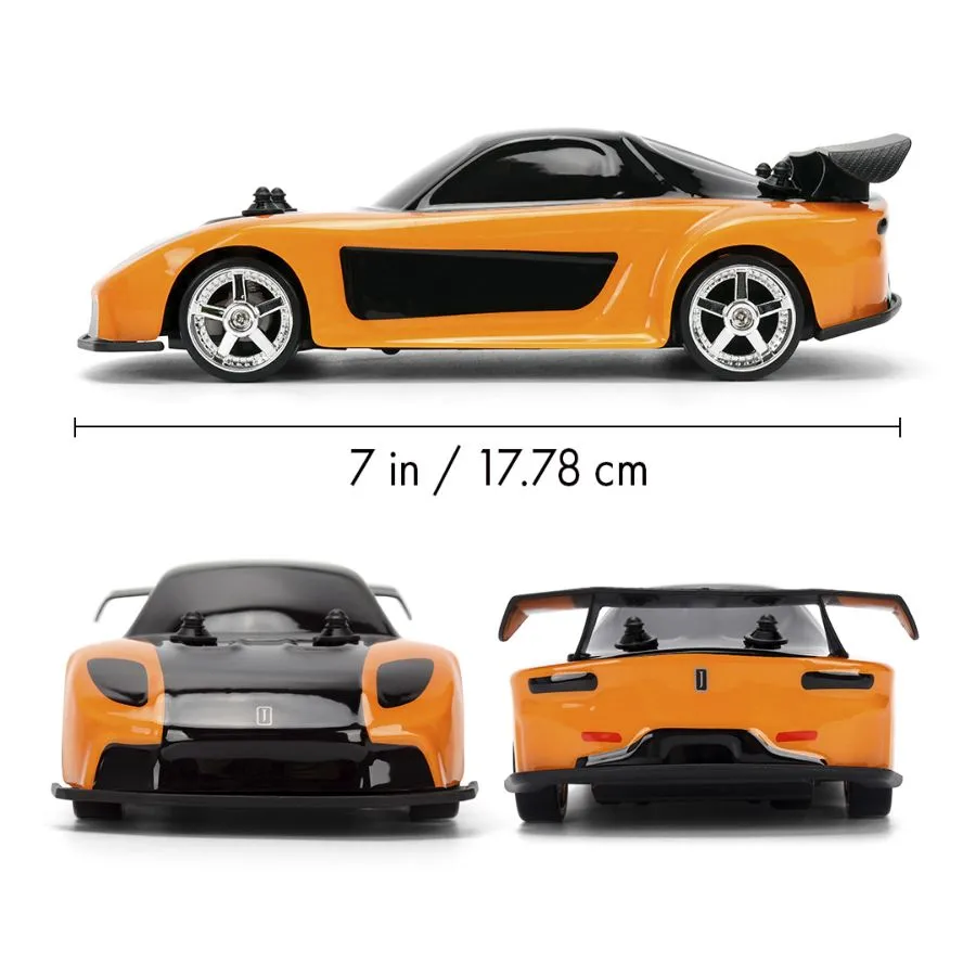 Fast & Furious - Mazda Rx-7 DRIFT 1:24 Remote Control Car - Image 11