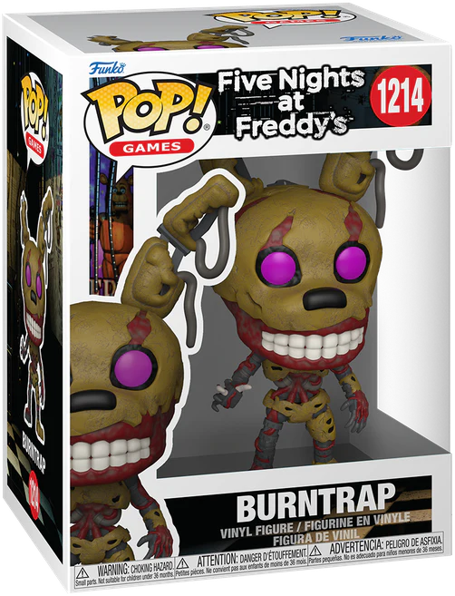 Five Nights at Freddy's - Burntrap Pop! Vinyl - Image 3