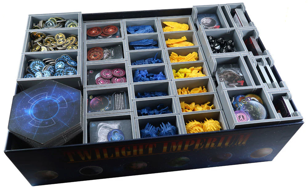 Folded Space Game Inserts - Twilight Imperium Prophecy of Kings Expansion (to be added to FS-TI4 Main Insert)