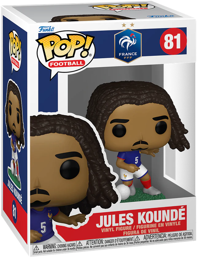 Football: France - Jules Kounde Pop! Vinyl - Image 3