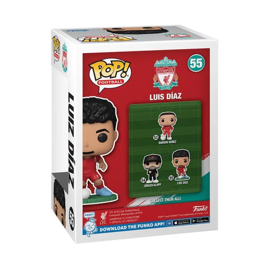 Football (Soccer) - Luis Diaz Liverpool Pop! Vinyl - Image 4