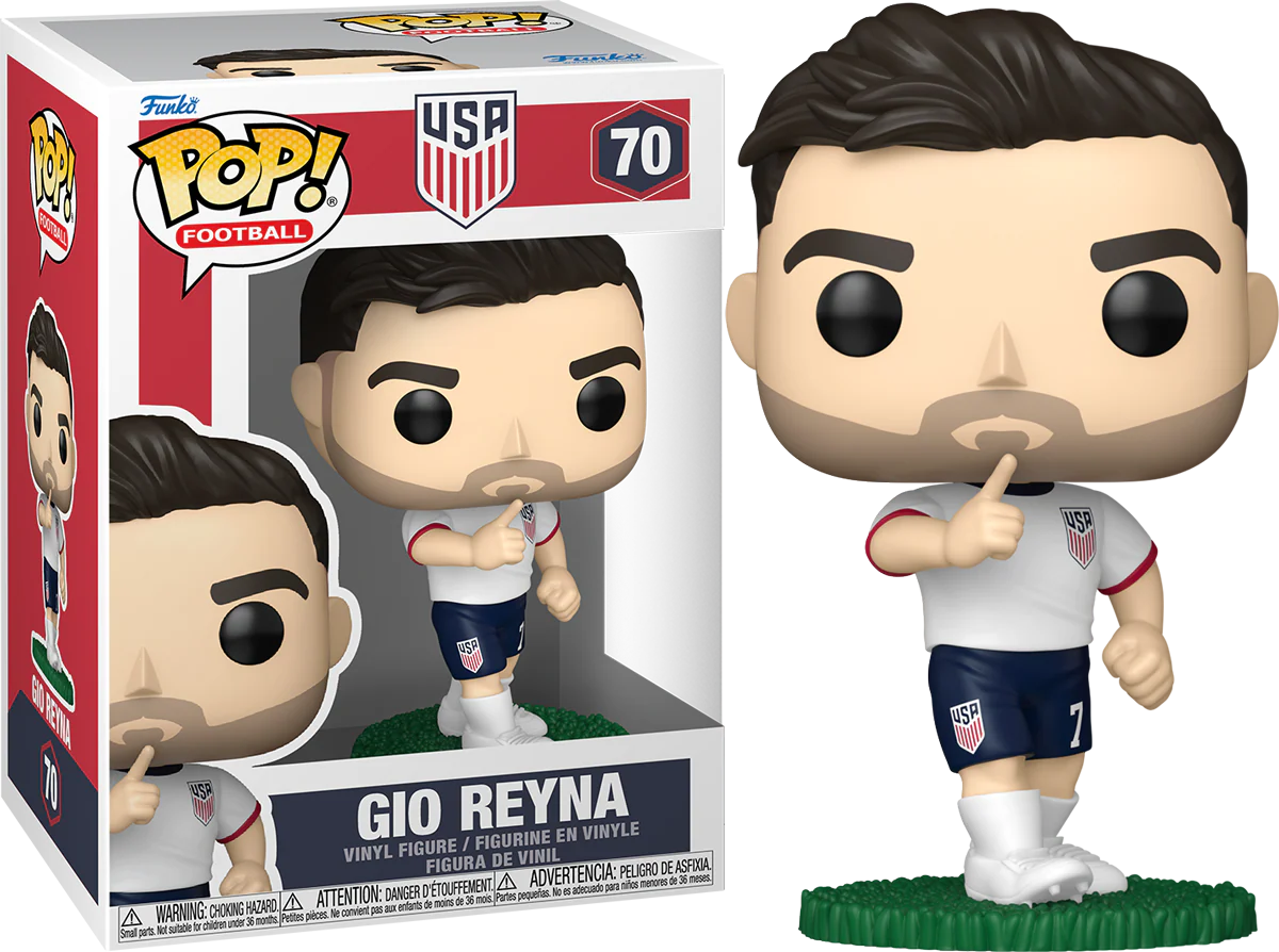 Football: USA - Gio Reyna Pop! Vinyl