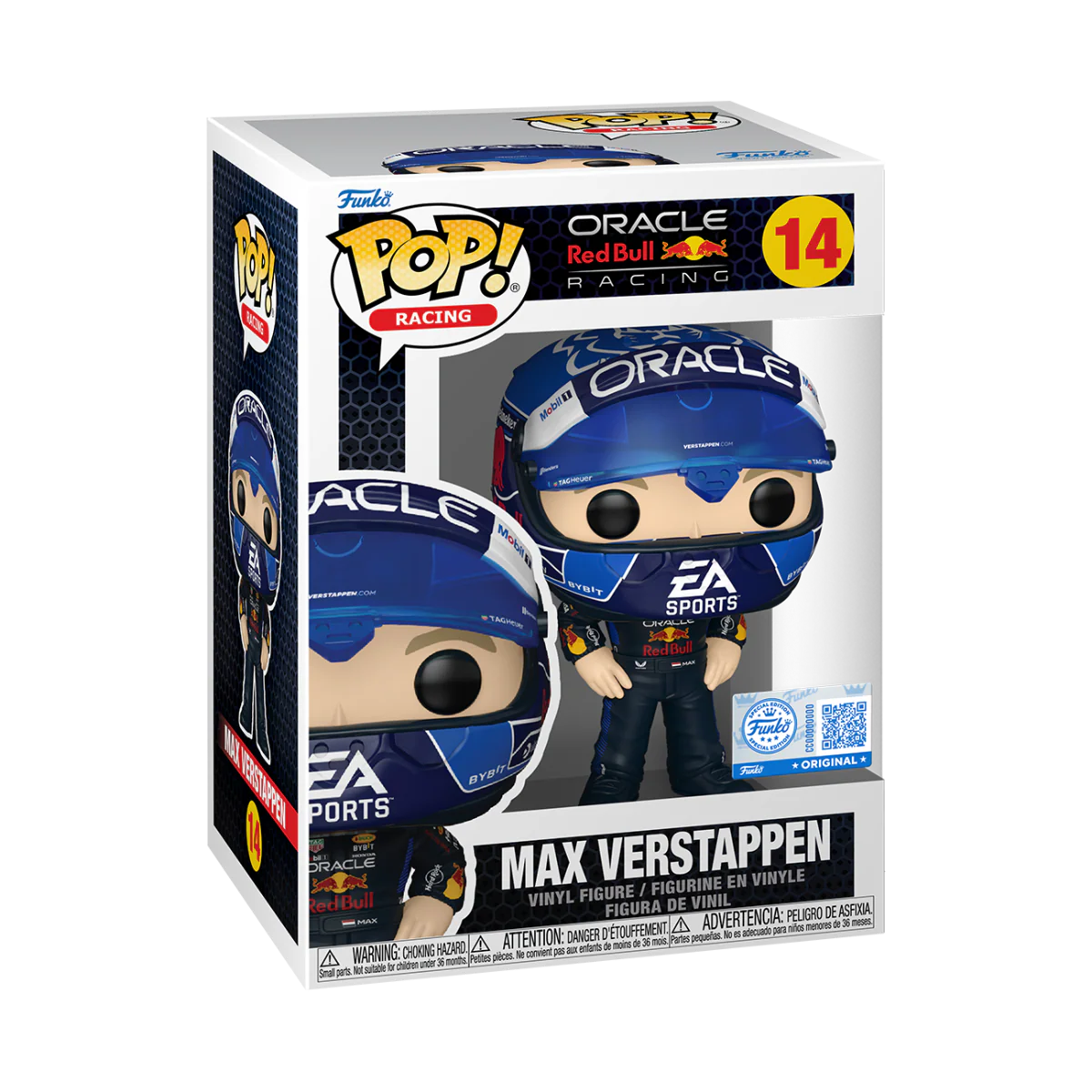 Formula 1 - Max Verstappen with USA Helmet US Exclusive Pop! Vinyl [RS] - Image 3