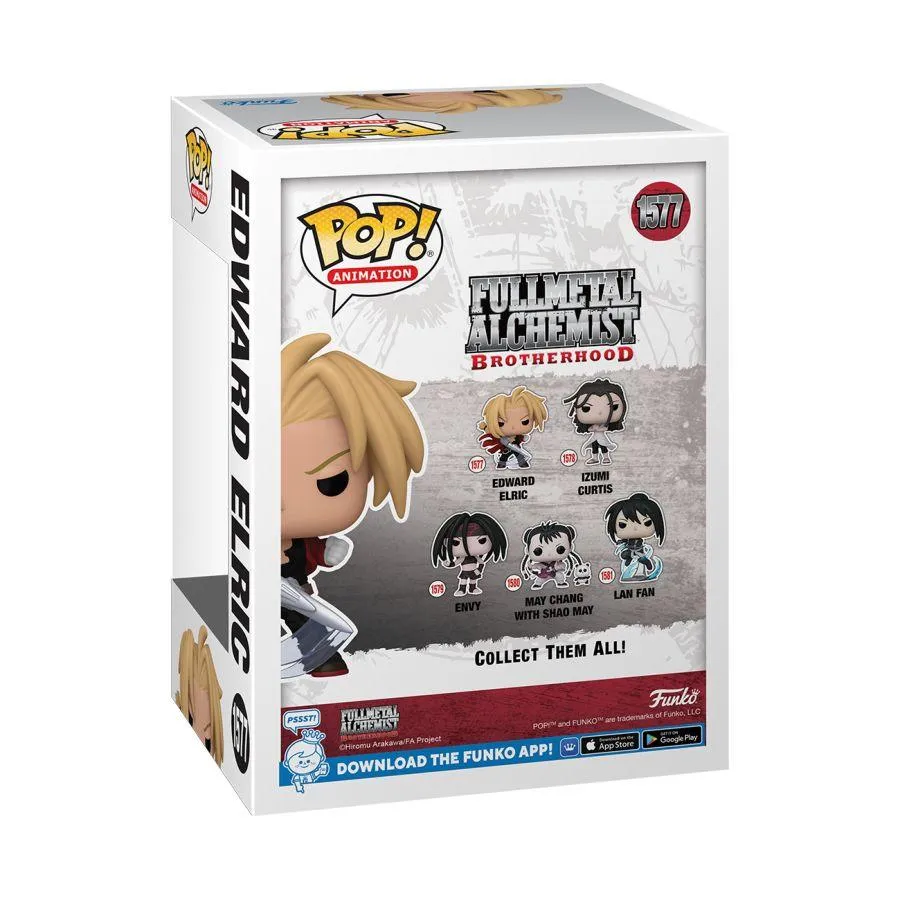 Fullmetal Alchemist: Brotherhood - Edward Elric Pop! Vinyl - Image 4