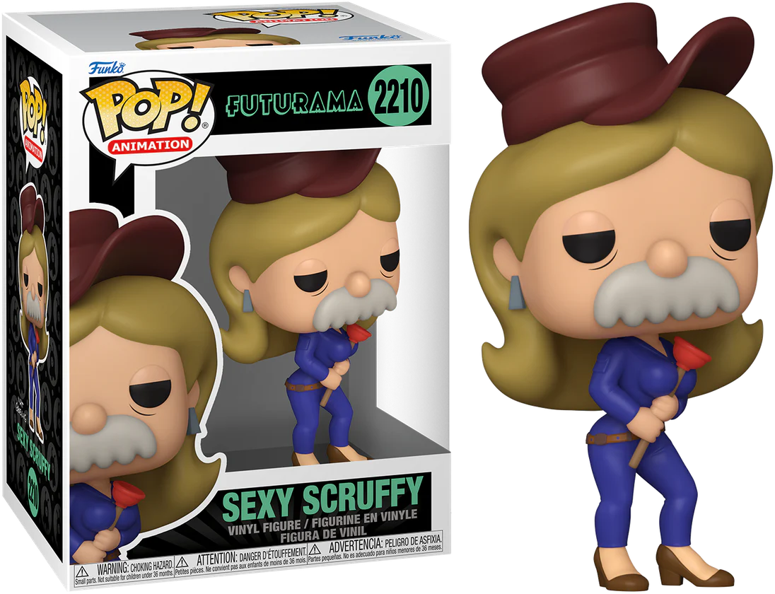 Futurama - Sexy Scruffy Pop! Vinyl