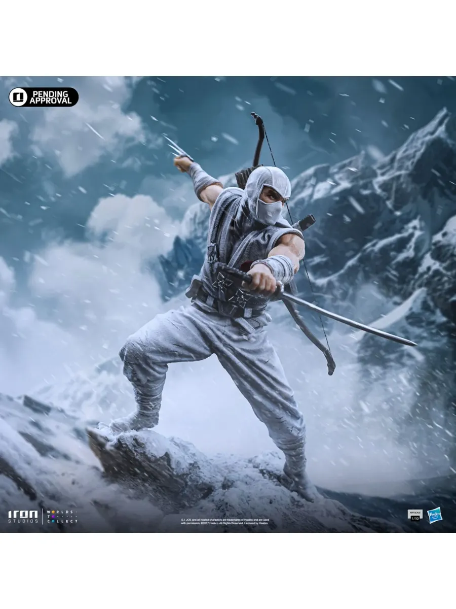 G.I. Joe - Storm Shadow 1:10 Scale Statue - Image 3