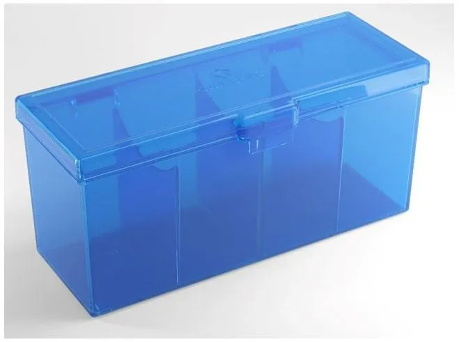 Gamegenic Fourtress Holds 320 Sleeves Deck Box Blue - Image 2