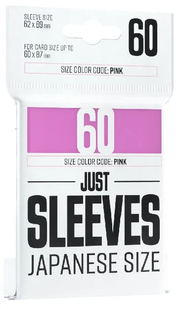 Gamegenic Just Sleeves Japanese Size Pink - Image 2